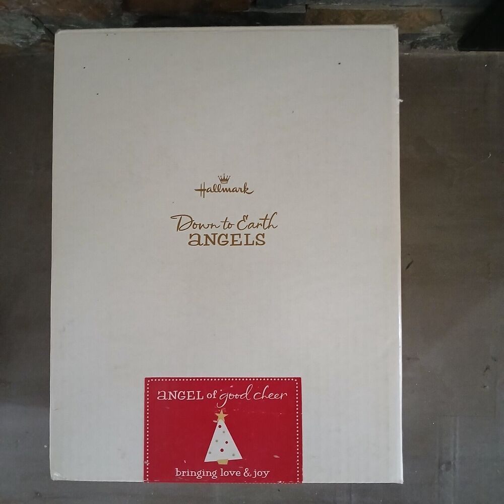 Down to Earth Angel Hallmark Figurine Angel of Good Cheer NEW Open Box Gift Idea - Picture 8 of 12